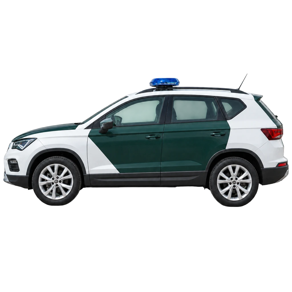 Civil Guard patrol car