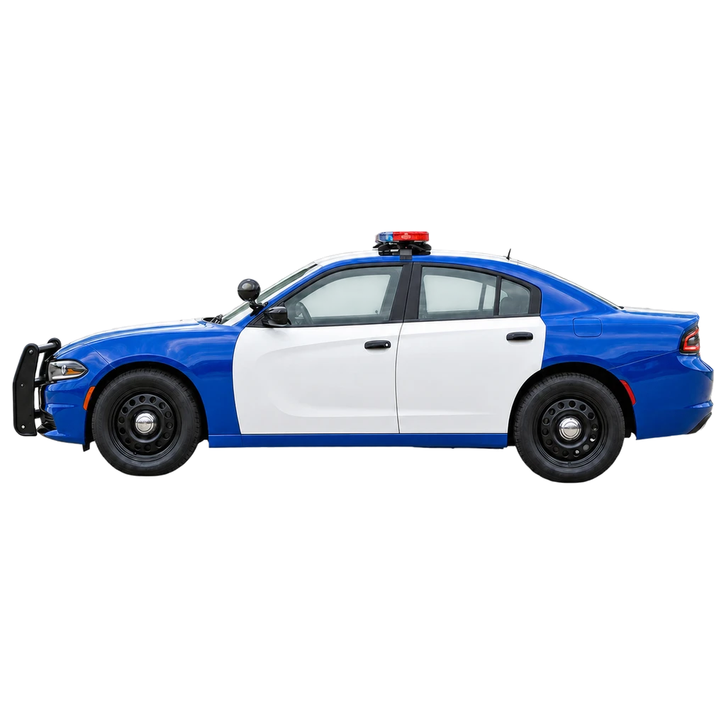 police car