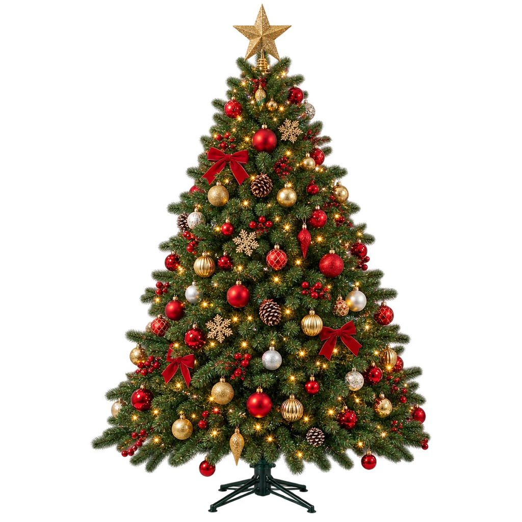 decorated Christmas tree