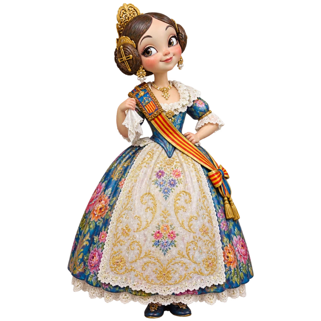Valencian falla figure