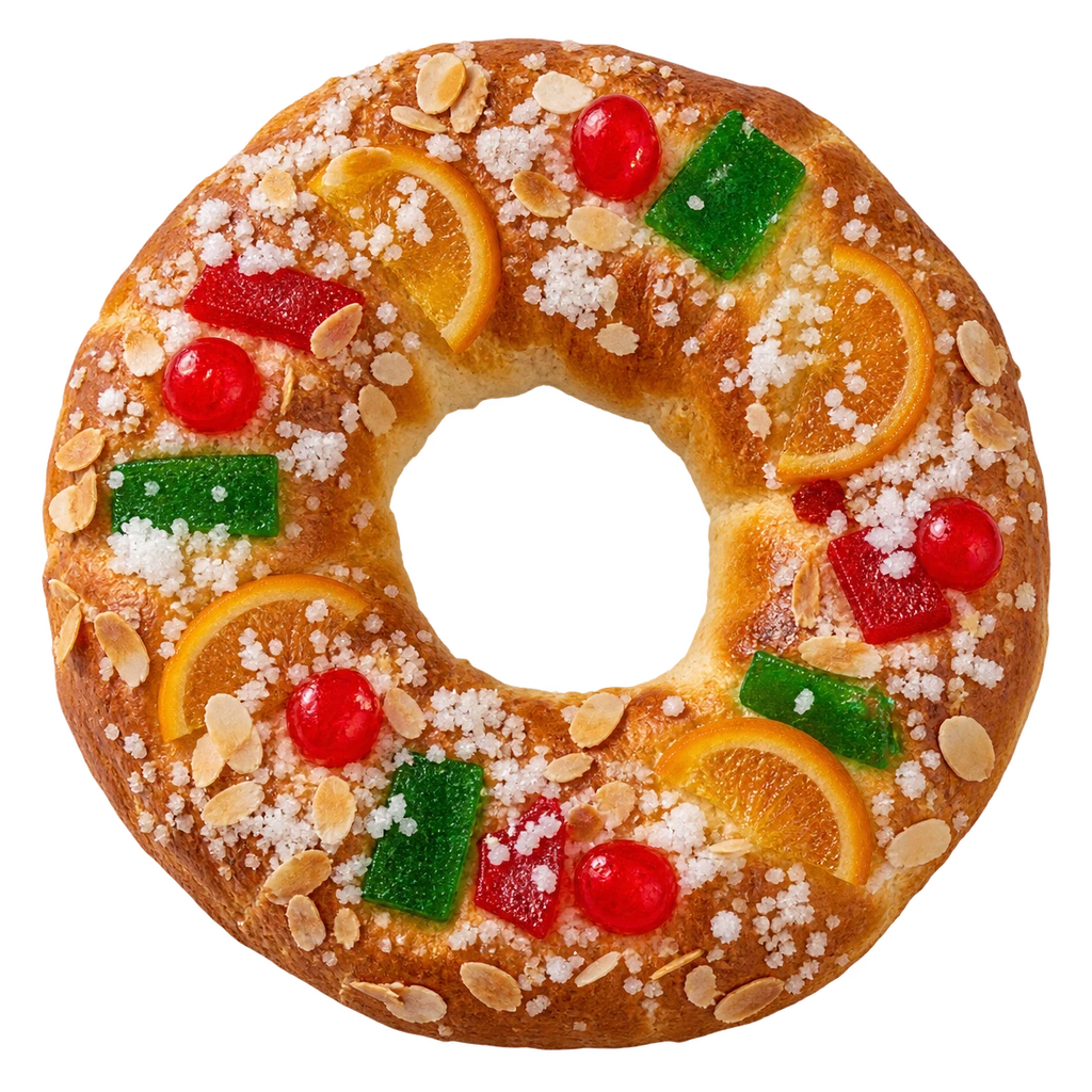 Spanish kings cake
