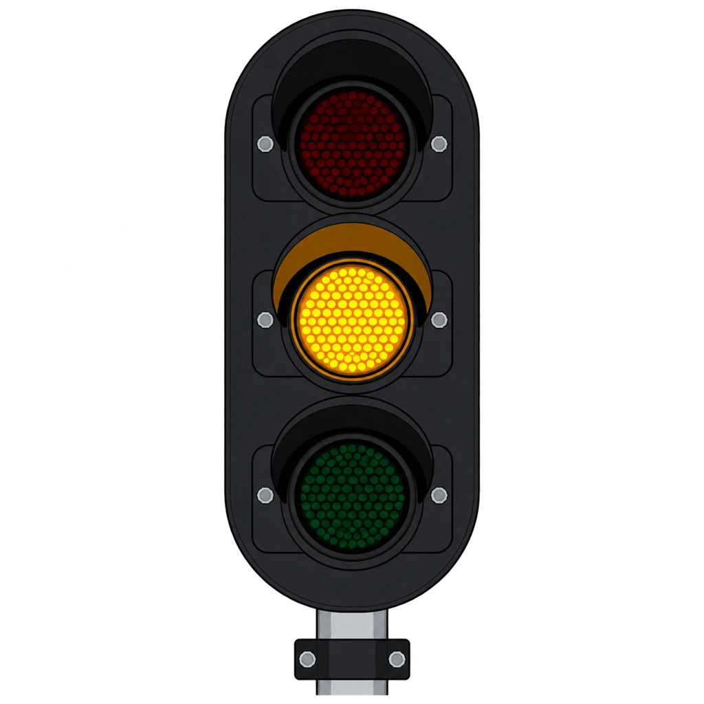 railway caution signal