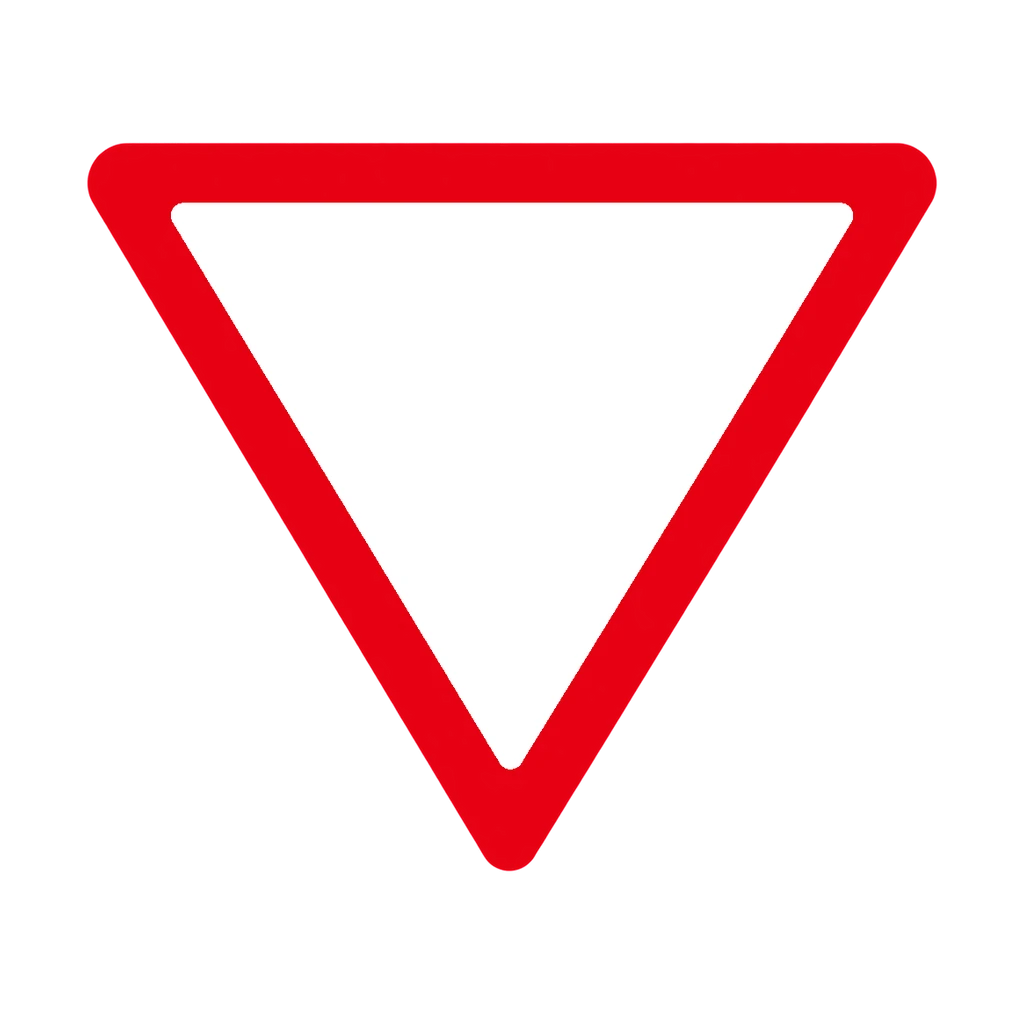 give way sign