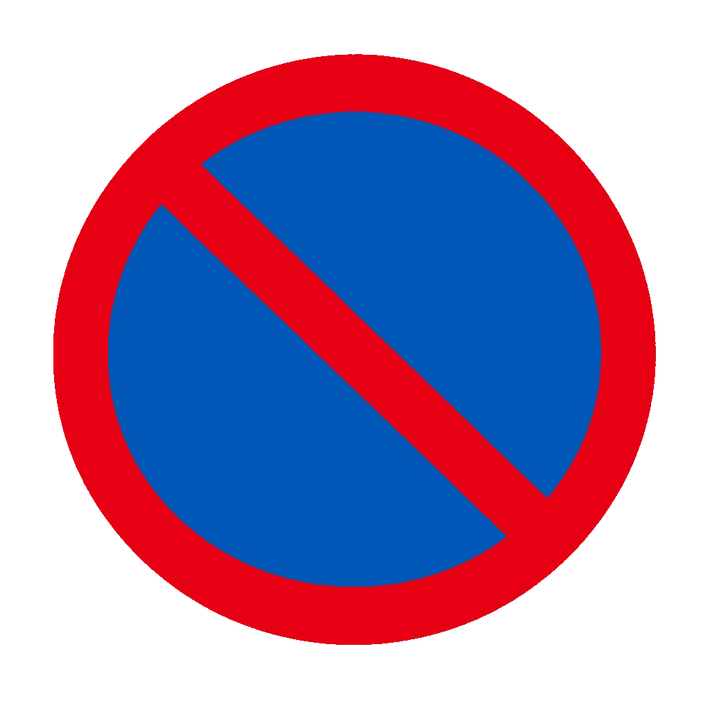 no parking sign