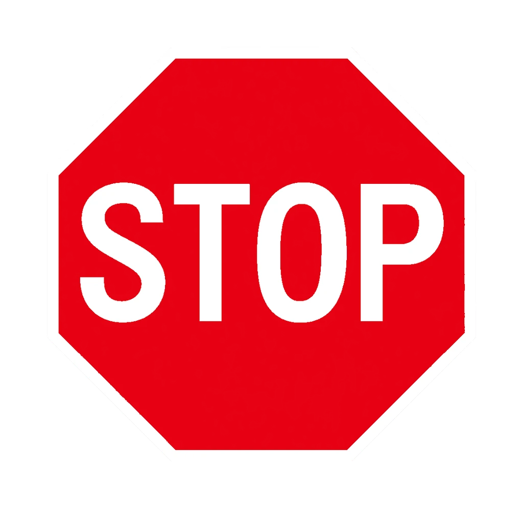STOP sign